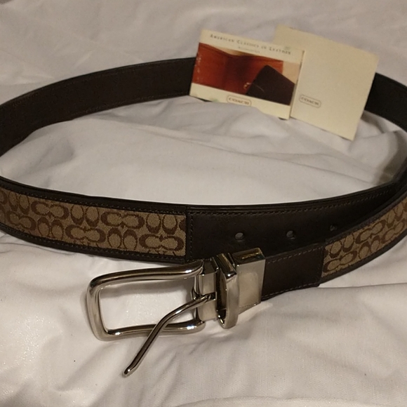 Coach Accessories - Signature Coach belt size 38